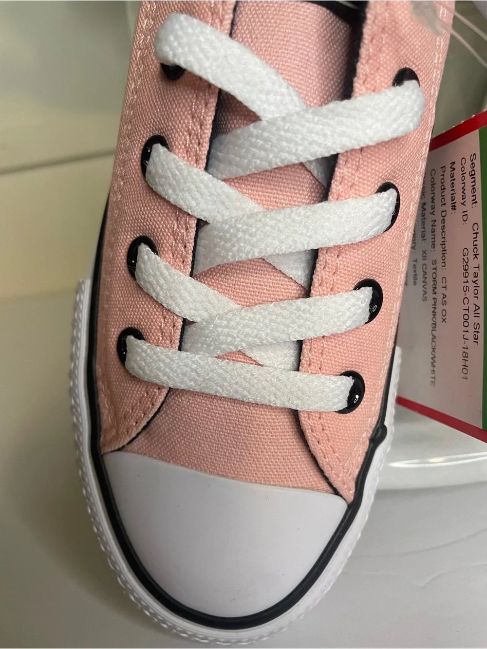Converse Chuck Taylor All Star “Interim Sample” Girls Size 13 Shoes